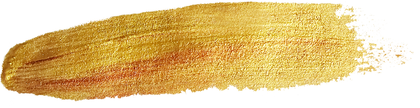 Gold Metallic Brushstroke	